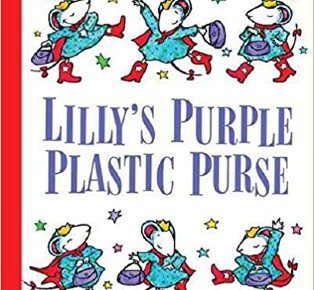 Lilly's purple plastic purse
